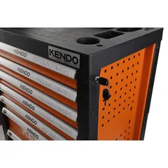 Kendo Metal Roller Cabinet with 7 Drawers (77.2 x 46 x 97.5 cm)