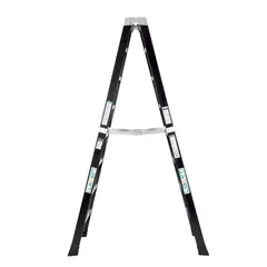 Liberti Heavy Duty Fiberglass Twin Ladder (2.4 m)