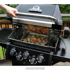 Broil King Royal 390 Shadow 3-Burner Gas Barbecue, 824283SDW