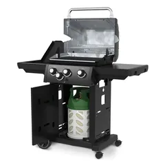 Broil King Royal 340 Shadow 3-Burner Gas Barbecue, 824263SDW