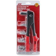 Ace Rivet Gun Set (692 g, Black & Red, Pack of 61)