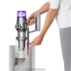 Dyson V11 Advanced Cordless Vacuum, V11 Advanced Silver Nickel / Iron / Purple (200AW, 0.76 L)