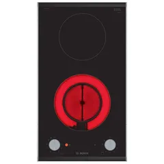 Bosch Serie 2 Domino 2 Zone Ceramic Electric Hob, PKF375CA2E (4.8 x 30.6 x 52.7 cm)