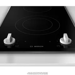 Bosch Serie 2 Domino 2 Zone Ceramic Electric Hob, PKF375CA2E (4.8 x 30.6 x 52.7 cm)