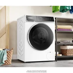 Bosch Serie 8 Freestanding 9 Kg Front Load Washing Machine, WGB24400GC (White, 1400 RPM)