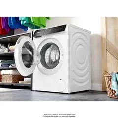 Bosch Serie 8 Freestanding 9 Kg Front Load Washing Machine, WGB24400GC (White, 1400 RPM)