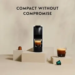 Nespresso Essenza Mini Coffee Machine, C30-ME-WH-NE2 (600 ml, 1310 W)