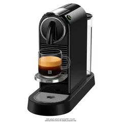 Nespresso CitiZ Coffee Machine, D113-ME-BK-NE2 (1 L , Black)