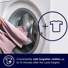 Electrolux Front Load Washing Machine (Silver, 8 kg)