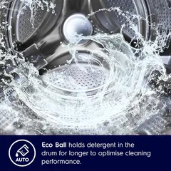 Electrolux Front Load Washing Machine (Silver, 8 kg)