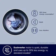 Electrolux Front Load Washing Machine (Silver, 8 kg)