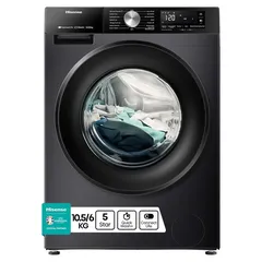 Hisense Freestanding 10 Kg Fully Automatic Front Load Washer & Dryer, WD3S1043BT (6 Kg Dry, 1400 RPM)