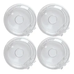 ACE Child Proof Stove Knob Covers Pack (Clear, 4 Pc.)