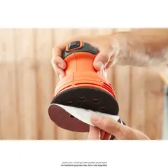 Black+Decker Corded Random Orbit Sander (230 W)