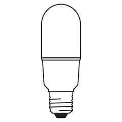 Osram E27 LED Stick Bulb (11 W, Warm White)