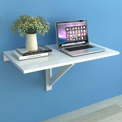 vidaXL Folding Wall Table White (100 x 60 x 56 cm)