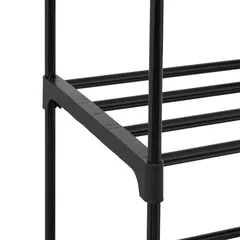 5Five Metal/Polypropylene Shoe Rack (L. 87 x D. 30 x H. 155 cm)