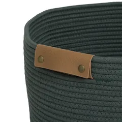 5Five Ficus Laundry Basket (Green, 80 L)