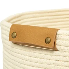 5Five Duo Laundry Basket (Beige, 80 L)