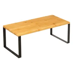 5Five Steel/Bamboo Shelves (2 Pc., L. 40 x D. 19.4 x H. 15.5 cm)