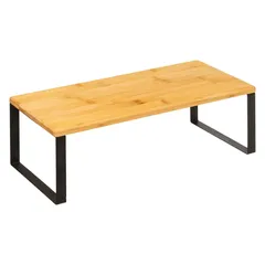 5Five Steel/Bamboo Shelves (2 Pc., L. 40 x D. 19.4 x H. 15.5 cm)