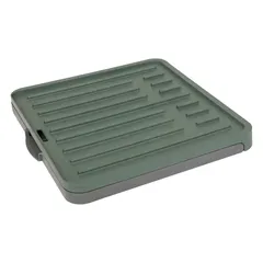5Five Neo Extndable Dish Drain with Rack (Green, L. 58.2 x D. 36.2 x H. 10.3 cm)