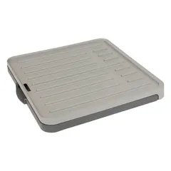 5Five Neo Extndable Dish Drain with Rack (Grey, L. 58.2 x D. 36.2 x H. 10.3 cm)