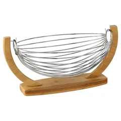 5Five Scales Fruit Basket (Beige, L. 37 x D. 20.5 x H. 18 cm)