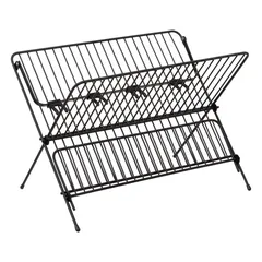 5Five 2-Tier Foldable Dish Drain (L. 42.5 x D. 37.5 x H. 33 cm)