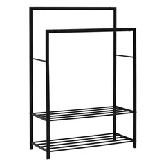 5Five Athena Metal Garment Rack (Black, L. 117 x D. 50 x H. 170 cm)