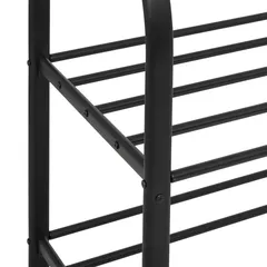 5Five Athena Metal Garment Rack (Black, L. 117 x D. 50 x H. 170 cm)