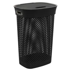 5Five Laundry Hamper (Grey, 60 L)