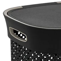 5Five Laundry Hamper (Grey, 60 L)