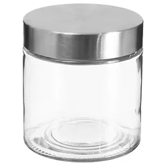 5Five Nixo Glass & Stainless Steel Jar (0.75 L)