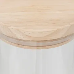 5Five Hermet Glass & Wood Jar (1.6 L)