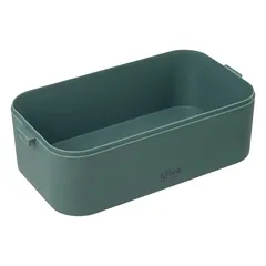 5Five Two-Section Lunch Box with Cutlery (Assorted Colors, 1.4 L)