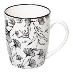 SG Mug Floral Pattern (Assorted Colors, 12 x 10 x 8.5 cm, 340 ml)
