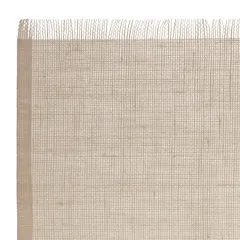 SG Fringed Nature Ambre Placemat (Beige, 45 x 30 x 0.16 cm)