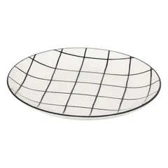 SG Corner Dessert Plate (White, D. 20 cm)