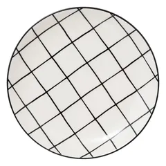 SG Corner Dessert Plate (White, D. 20 cm)