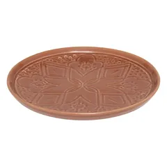 SG Sienna Dessert Plate (Dia. 20 cm, Terracotta)
