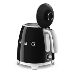 SMEG 50's Style Retro Kettle, KLF05BLUK (0.8 L, Glossy Black, 1400 W)