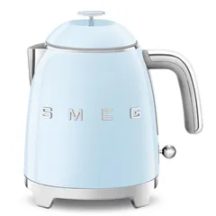 SMEG 50's Style Retro Kettle, KLF05PBUK (0.8 L, Glossy Pastel Blue, 1400 W)