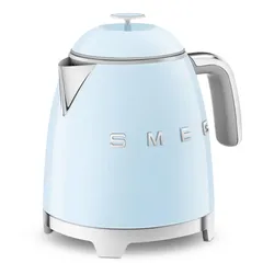 SMEG 50's Style Retro Kettle, KLF05PBUK (0.8 L, Glossy Pastel Blue, 1400 W)