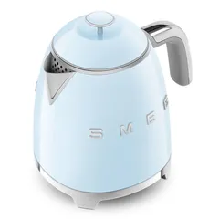 SMEG 50's Style Retro Kettle, KLF05PBUK (0.8 L, Glossy Pastel Blue, 1400 W)