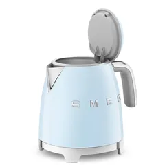 SMEG 50's Style Retro Kettle, KLF05PBUK (0.8 L, Glossy Pastel Blue, 1400 W)