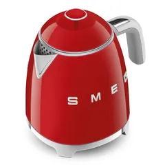 SMEG 50's Style Retro Kettle, KLF05RDUK (0.8 L, Glossy Red, 1400 W)