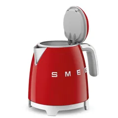 SMEG 50's Style Retro Kettle, KLF05RDUK (0.8 L, Glossy Red, 1400 W)