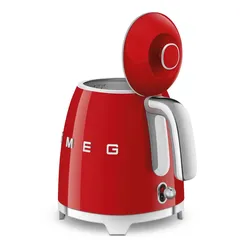 SMEG 50's Style Retro Kettle, KLF05RDUK (0.8 L, Glossy Red, 1400 W)