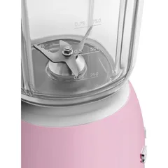 SMEG 50's Style Retro Jug Blender, BLF03PKUK (1.5 L, 800 W, Pink)